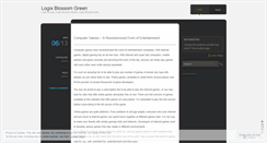 Desktop Screenshot of logixblossomgreen.wordpress.com