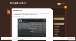 Desktop Screenshot of pedagogicusrex.wordpress.com
