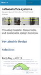 Mobile Screenshot of nationalofficesystems.wordpress.com