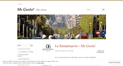 Desktop Screenshot of megustabcn.wordpress.com