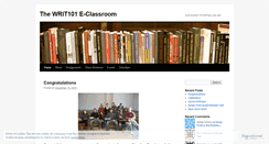 Desktop Screenshot of marcuswrit101.wordpress.com