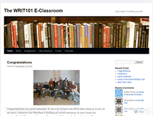 Tablet Screenshot of marcuswrit101.wordpress.com