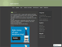 Tablet Screenshot of capimcapivara.wordpress.com