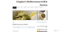 Desktop Screenshot of cioppinos.wordpress.com