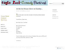 Tablet Screenshot of eaglerockcomedyfestival.wordpress.com