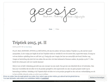 Tablet Screenshot of fromgeesjewithlove.wordpress.com