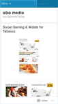 Mobile Screenshot of aikomedia.wordpress.com