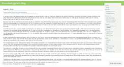 Desktop Screenshot of femininehygiene.wordpress.com