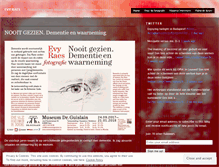 Tablet Screenshot of evyraes.wordpress.com