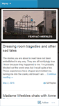 Mobile Screenshot of fearnoweebles.wordpress.com