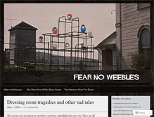 Tablet Screenshot of fearnoweebles.wordpress.com