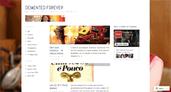 Desktop Screenshot of alldementedforever.wordpress.com