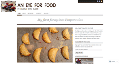 Desktop Screenshot of aneyeforfood.wordpress.com