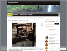 Tablet Screenshot of herriemerrie.wordpress.com