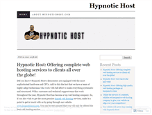 Tablet Screenshot of hypnotichost.wordpress.com