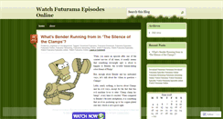 Desktop Screenshot of futuramaepisodesonline.wordpress.com