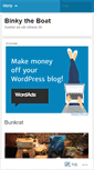 Mobile Screenshot of binkytheboat.wordpress.com