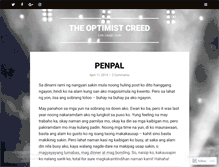 Tablet Screenshot of pamsallegue.wordpress.com