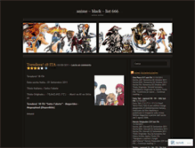 Tablet Screenshot of anime6black6list6.wordpress.com