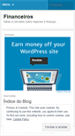 Mobile Screenshot of financeiros.wordpress.com
