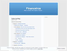 Tablet Screenshot of financeiros.wordpress.com