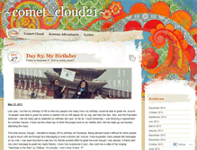 Tablet Screenshot of cometcloud21.wordpress.com