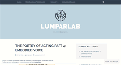 Desktop Screenshot of lumparlab.wordpress.com