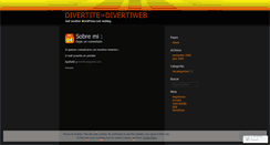 Desktop Screenshot of divertiweb.wordpress.com