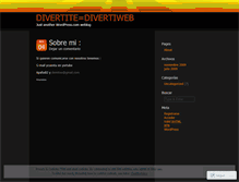 Tablet Screenshot of divertiweb.wordpress.com