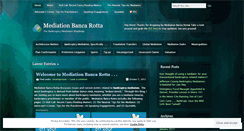 Desktop Screenshot of mediationbancarotta.wordpress.com