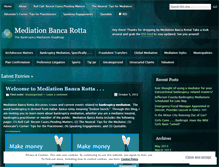 Tablet Screenshot of mediationbancarotta.wordpress.com
