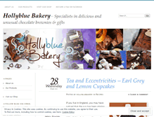 Tablet Screenshot of hollybluebakery.wordpress.com