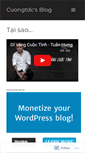 Mobile Screenshot of cuongtdc.wordpress.com