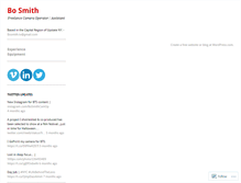 Tablet Screenshot of bosmith.wordpress.com