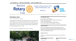 Desktop Screenshot of berwickrotary.wordpress.com