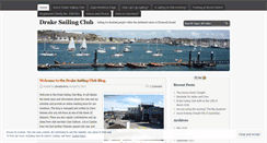 Desktop Screenshot of drakesailingblog.wordpress.com