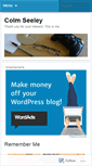 Mobile Screenshot of colmseeley.wordpress.com
