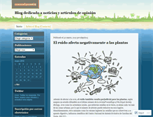Tablet Screenshot of comentamania.wordpress.com
