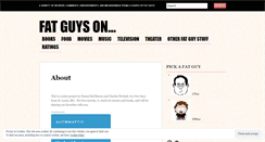 Desktop Screenshot of fatguyson.wordpress.com