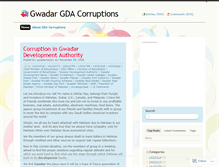 Tablet Screenshot of gwadarnews1.wordpress.com