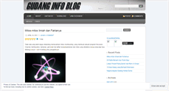 Desktop Screenshot of gudanginfoblog.wordpress.com