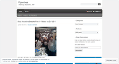 Desktop Screenshot of pipomixes.wordpress.com