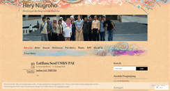 Desktop Screenshot of herynugrohoyes.wordpress.com