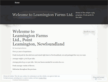 Tablet Screenshot of leamingtonfarms.wordpress.com