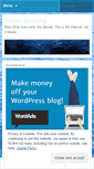 Mobile Screenshot of fromsinking.wordpress.com