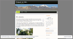 Desktop Screenshot of myriamauchili.wordpress.com