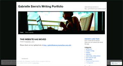 Desktop Screenshot of gabriellesierra.wordpress.com