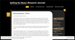 Desktop Screenshot of drcoffee.wordpress.com