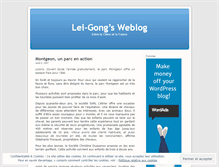 Tablet Screenshot of lgong.wordpress.com