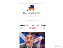 Tablet Screenshot of ldnfox.wordpress.com